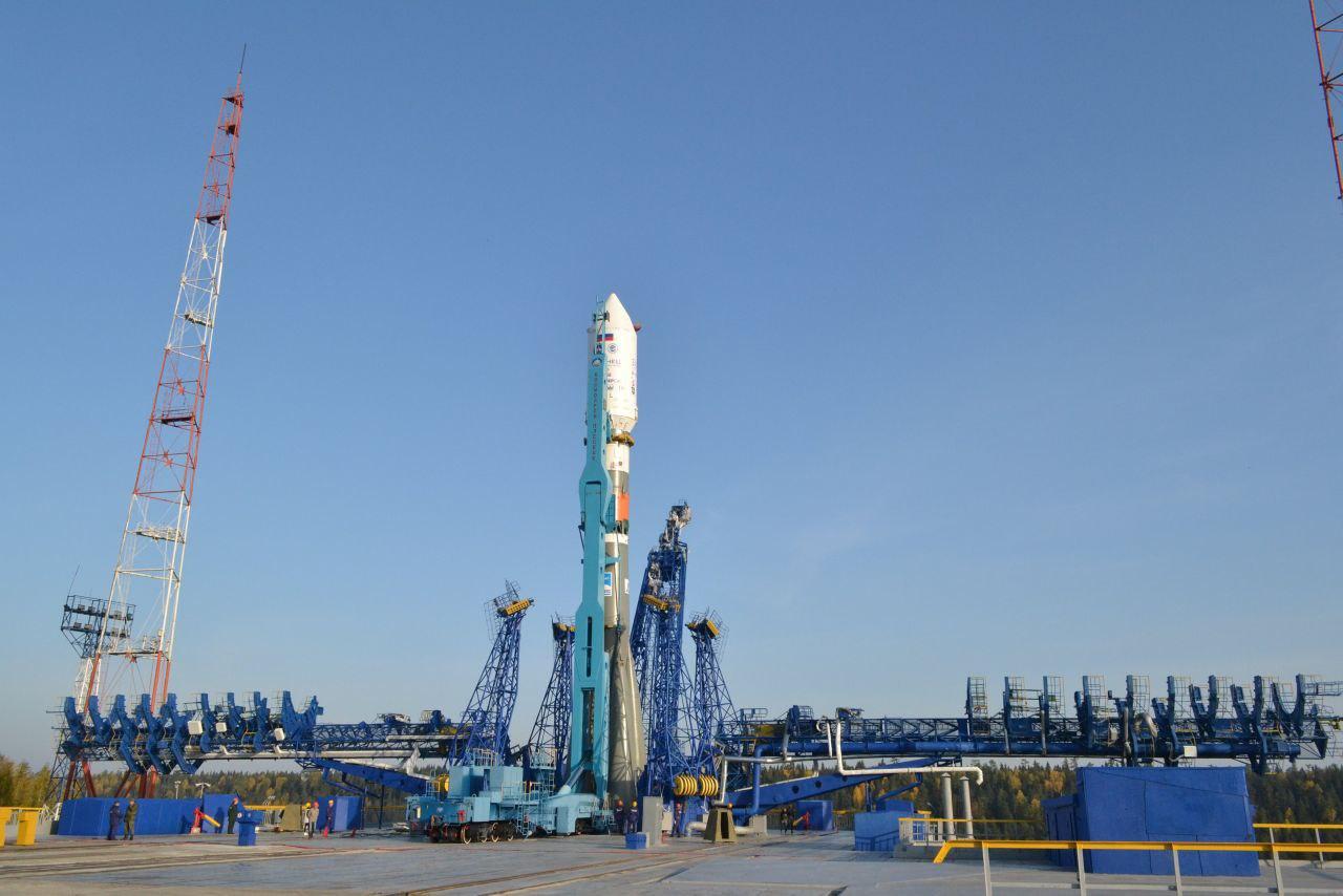 На космодроме Плесецк готовятся к запуску ракеты